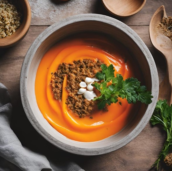 Sauteed Carrot Yogurt